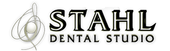 The image is a logo with the text  STAHL  prominently displayed, suggesting it may be associated with a dental studio.